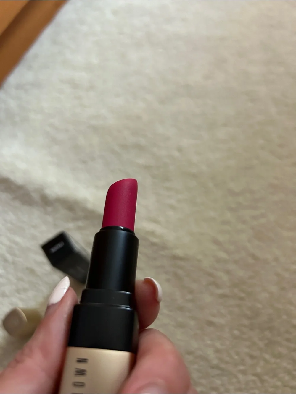 Bobbi Brown Rebel Rose Lipstick - Deep Rose Pink